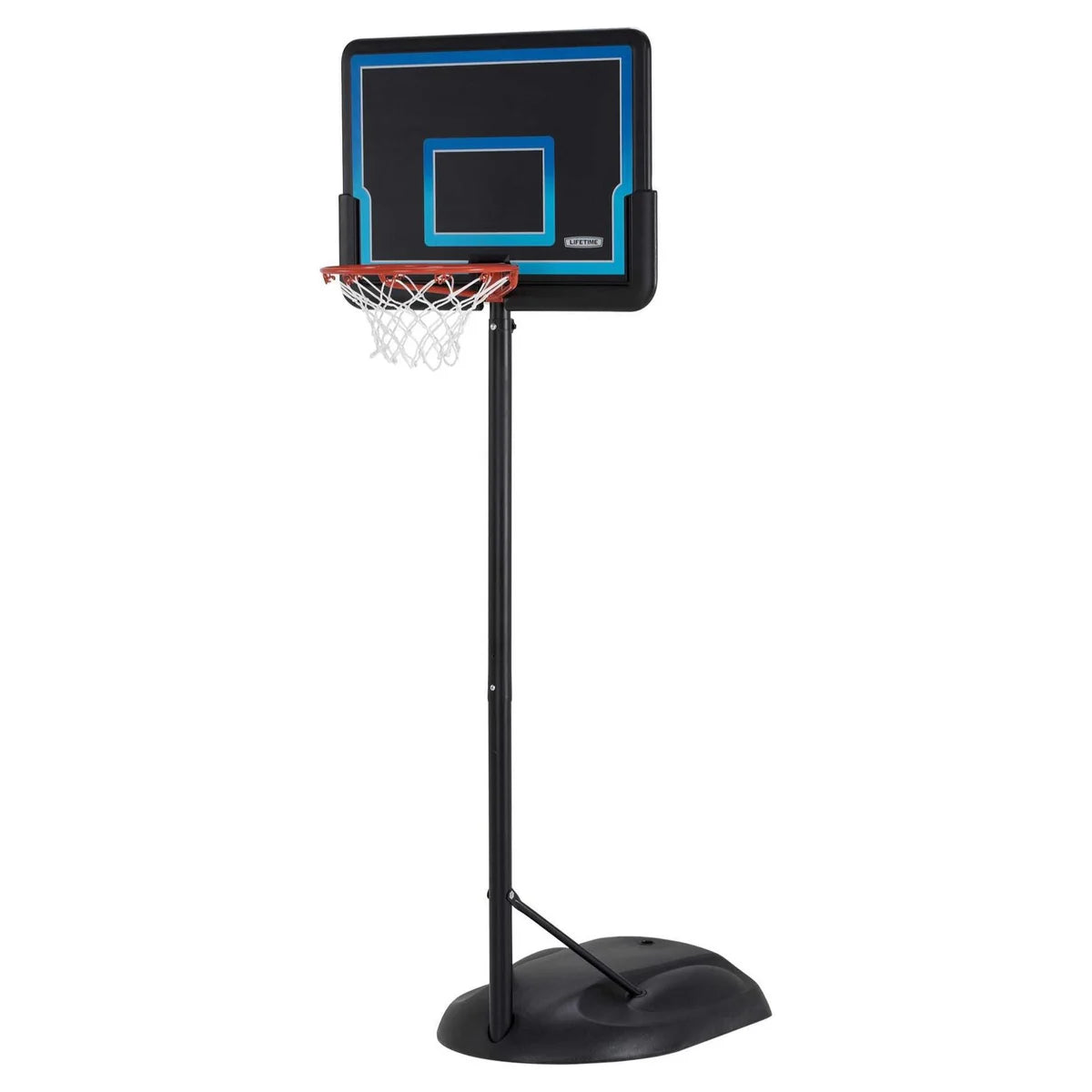 LIFETIME "THE ROOKIE" 32inch Impact Backboard Adjustable Basketball System 5.5ft to 7.5ft