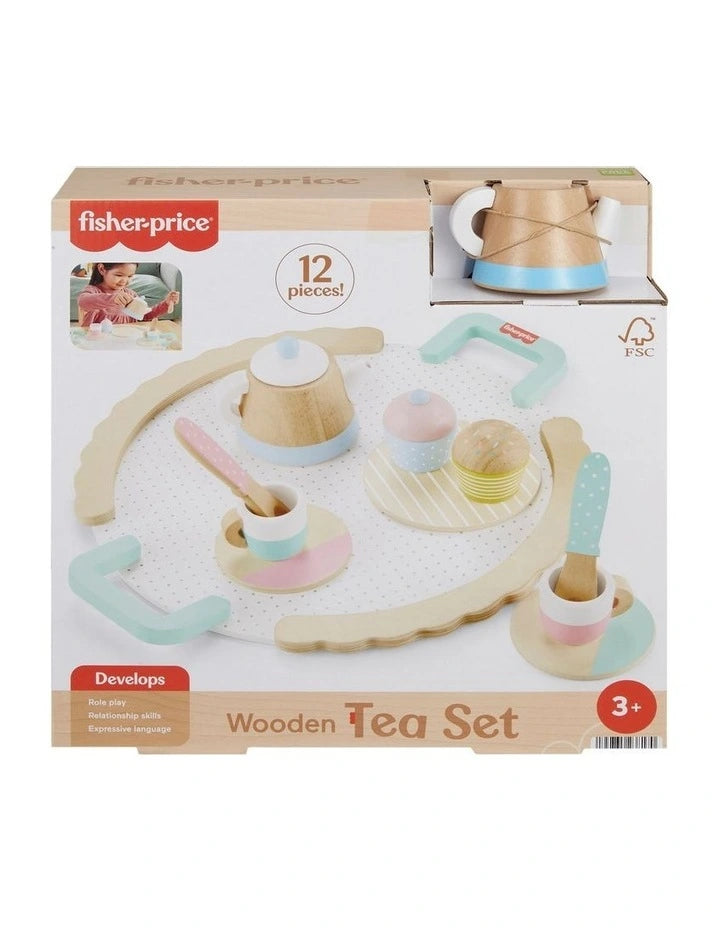 Fisher Price Wooden Tea Set