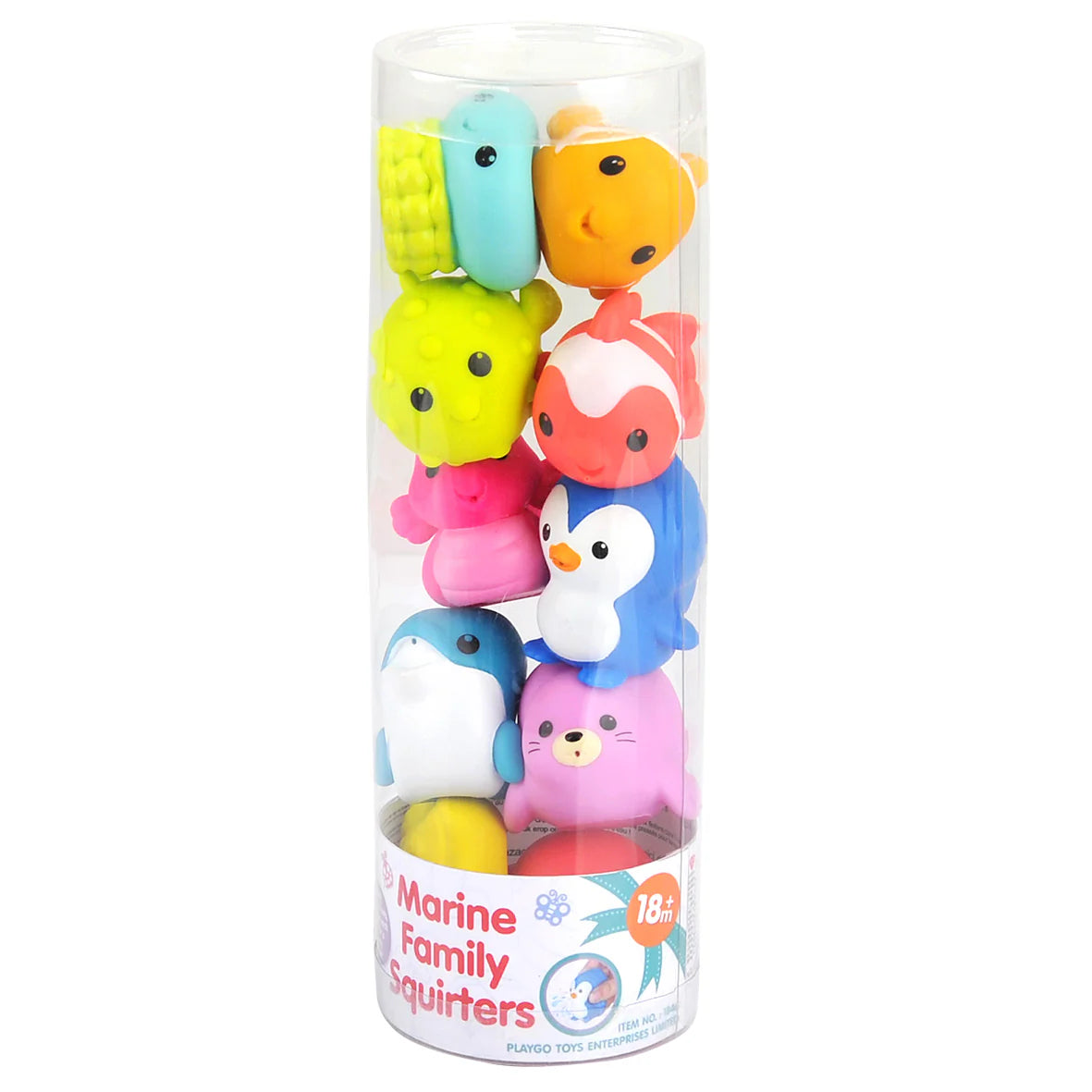PLAYGO TOYS ENT. LTD. Marine Family Squirters 10pc