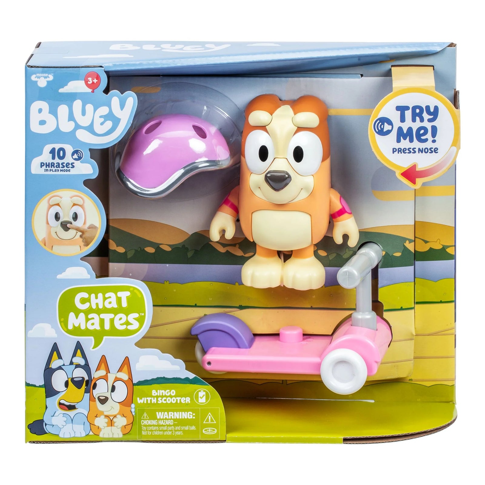 Bluey Chat Mates Bingo with Scooter