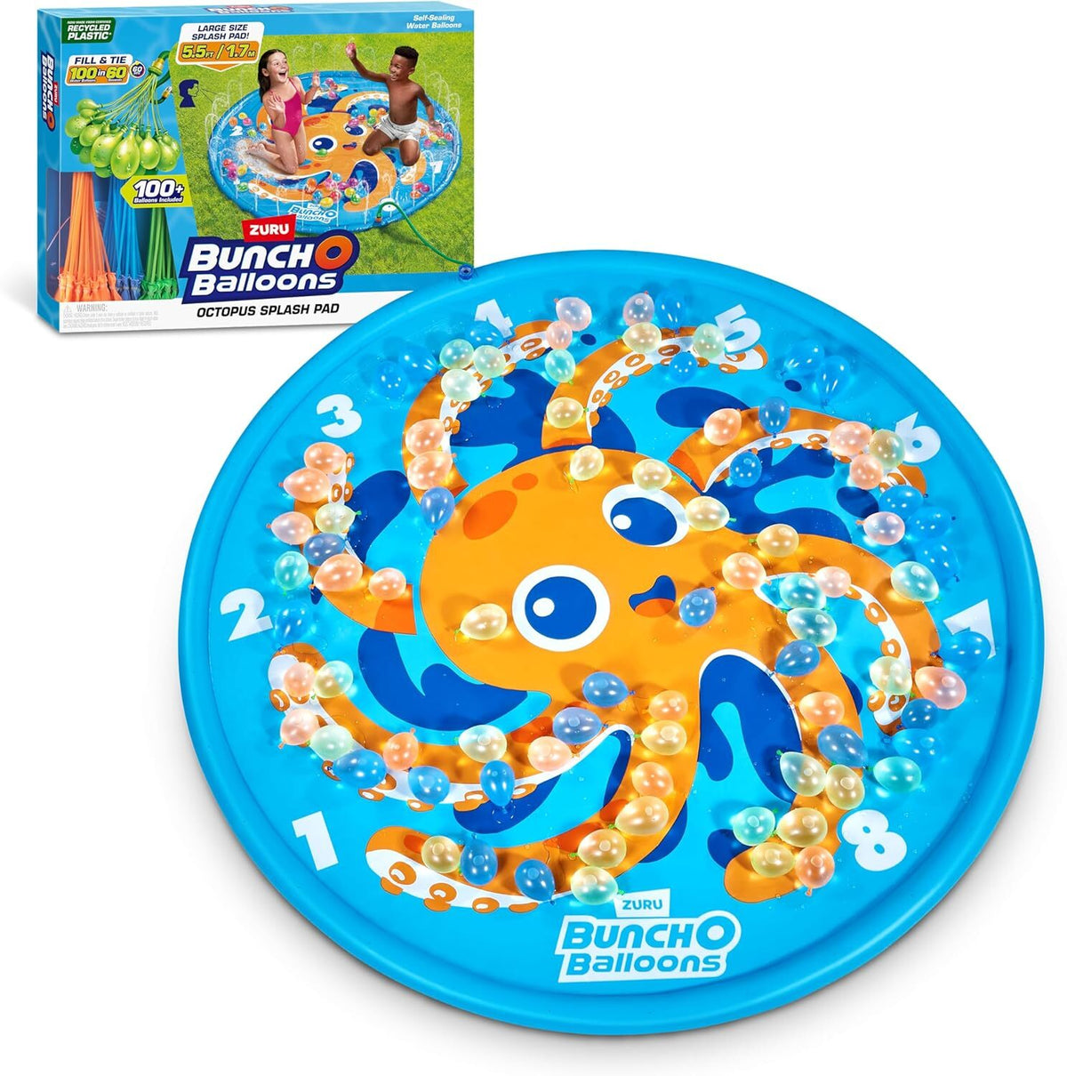 Zuru Bunch O Balloons Octopus Splash Pad with 100 Balloons