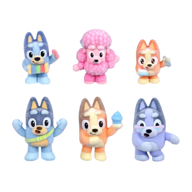 Bluey S14 Fuzzies Deluxe Figure Pack