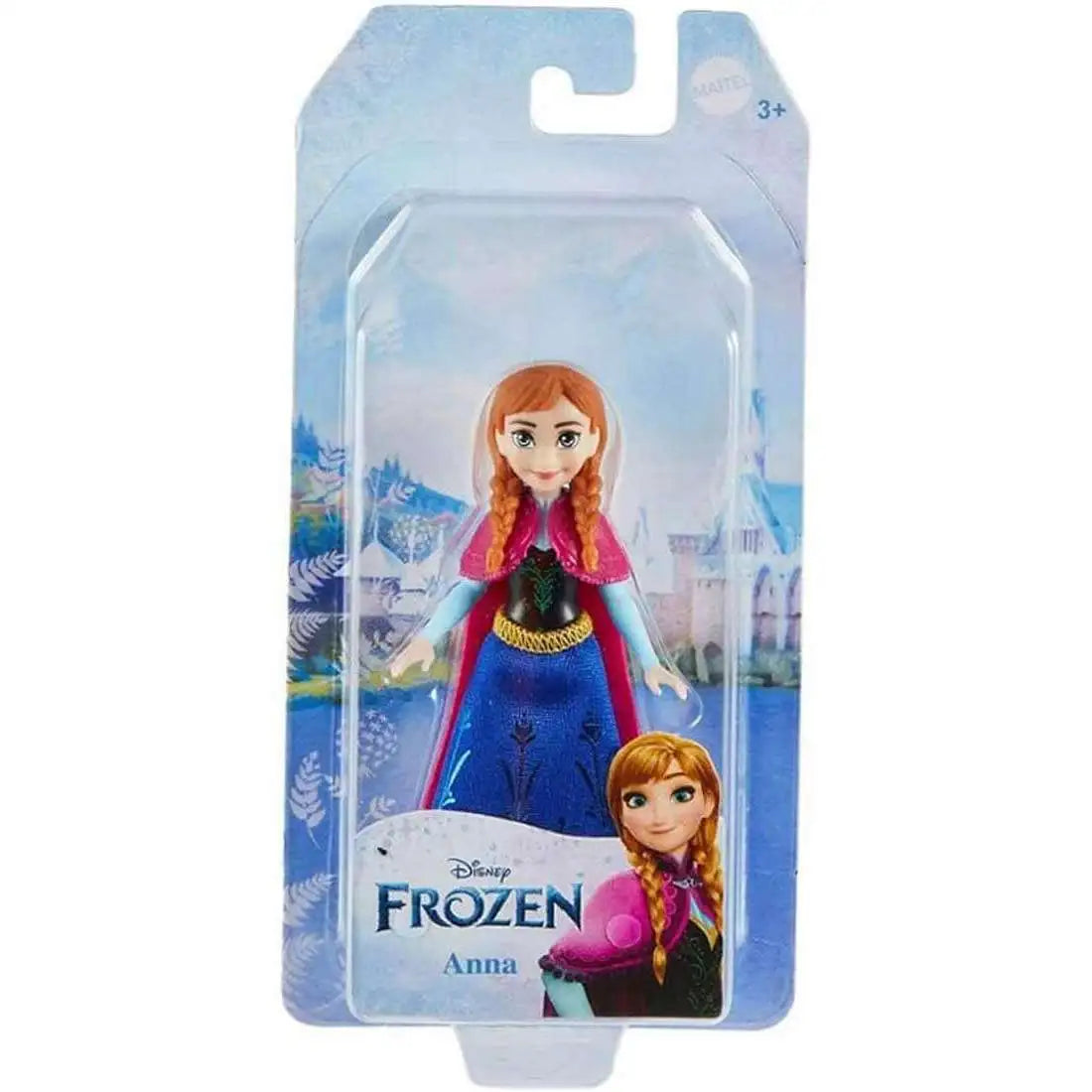 Disney Frozen Small Doll Anna Blue Skirt