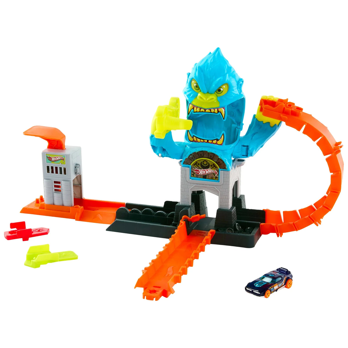 Hot Wheels City Nemesis Gorilla Slam Attack Playset