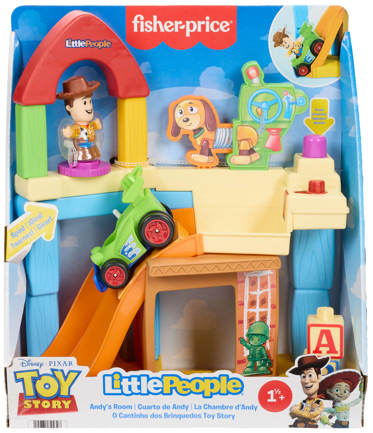 Fisher Price Little People Toy Story Andy's Room Playset