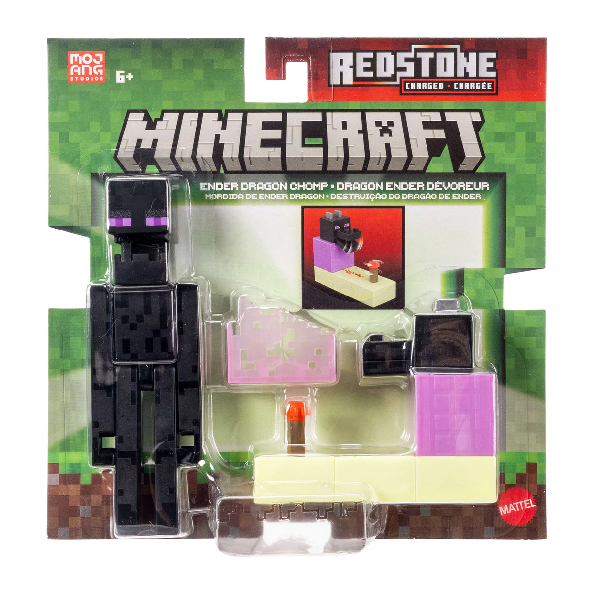 Minecraft Redstone Charged Figure - Ender Dragon Chomp