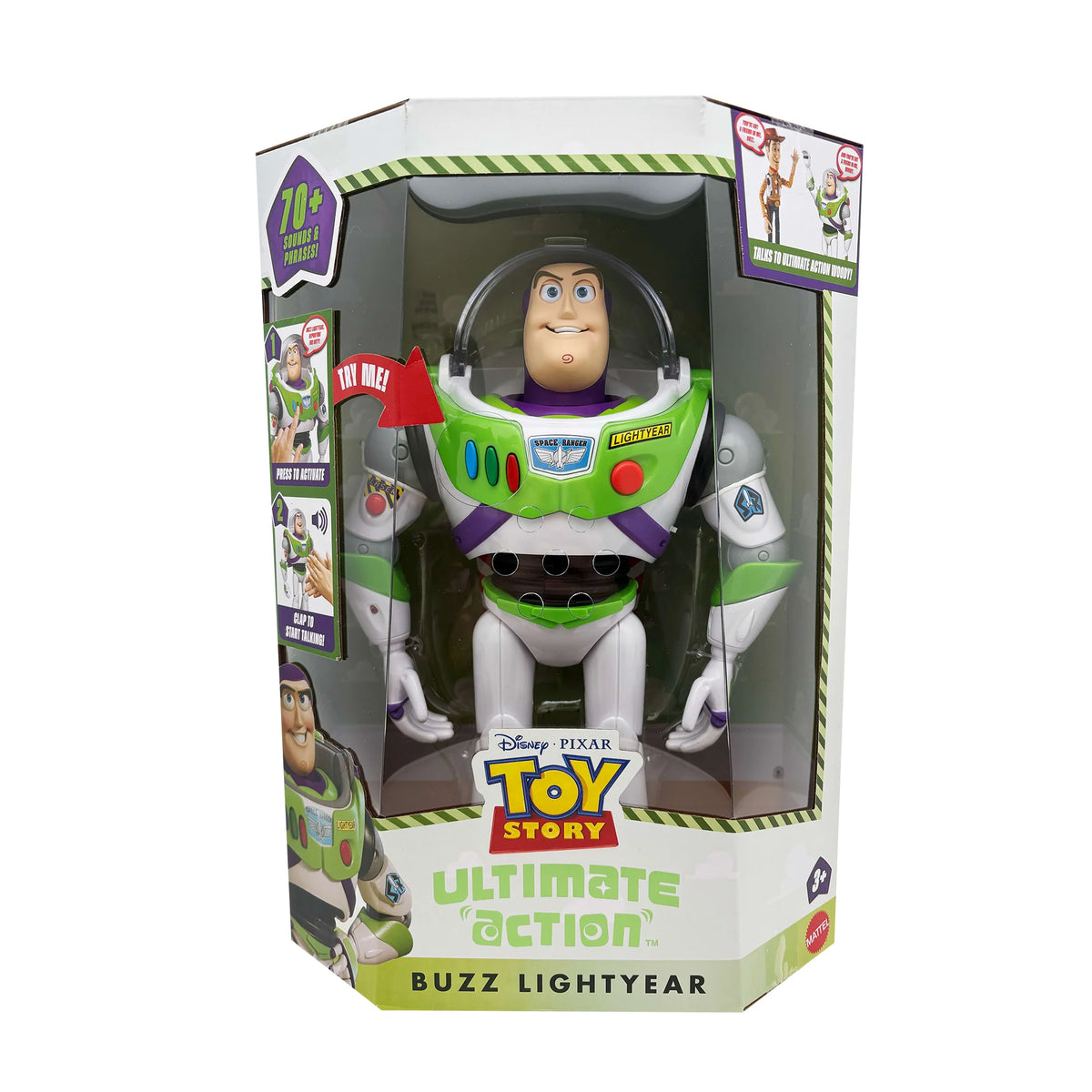 Disney Pixar Toy Story 5 Ultimate Action Buzz Lightyear 16inch Figure