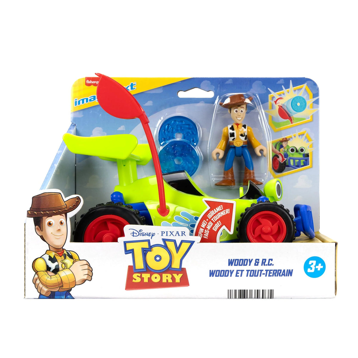 Fisher-Price Imaginext Toy Story Woody &amp; RC Figure Playset