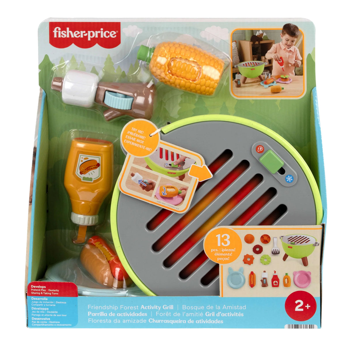 Fisher Price Friendship Forest Activity Grill