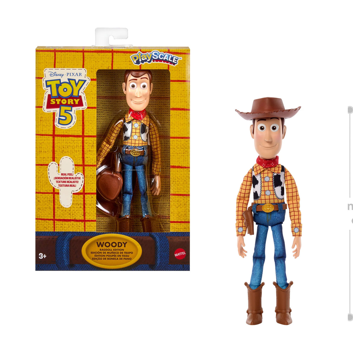 Toy Story 5 Ragdoll 7inch Figure - Woody
