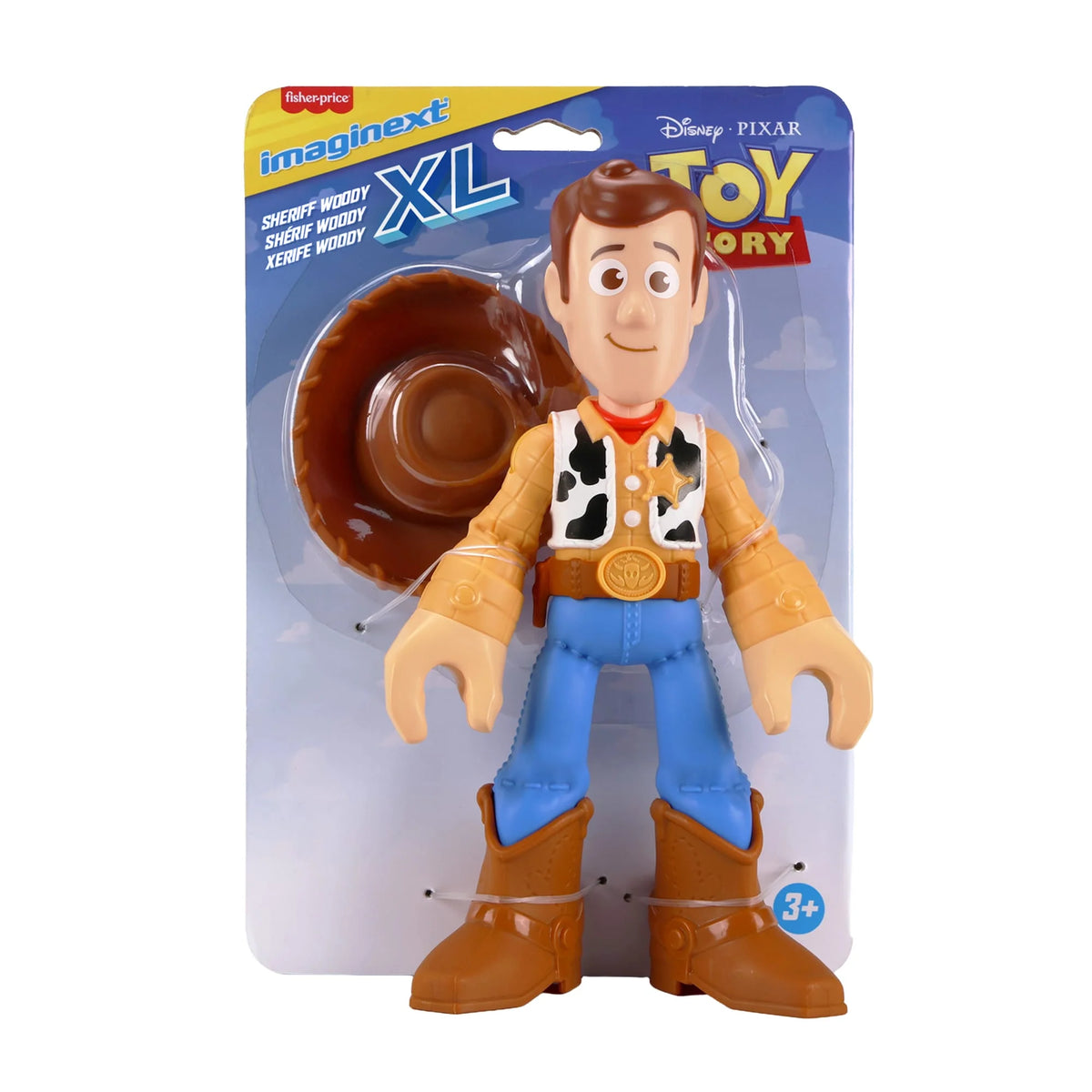 Fisher-Price Imaginext Toy Story XL 9 Inch Sheriff Woody Action Figure