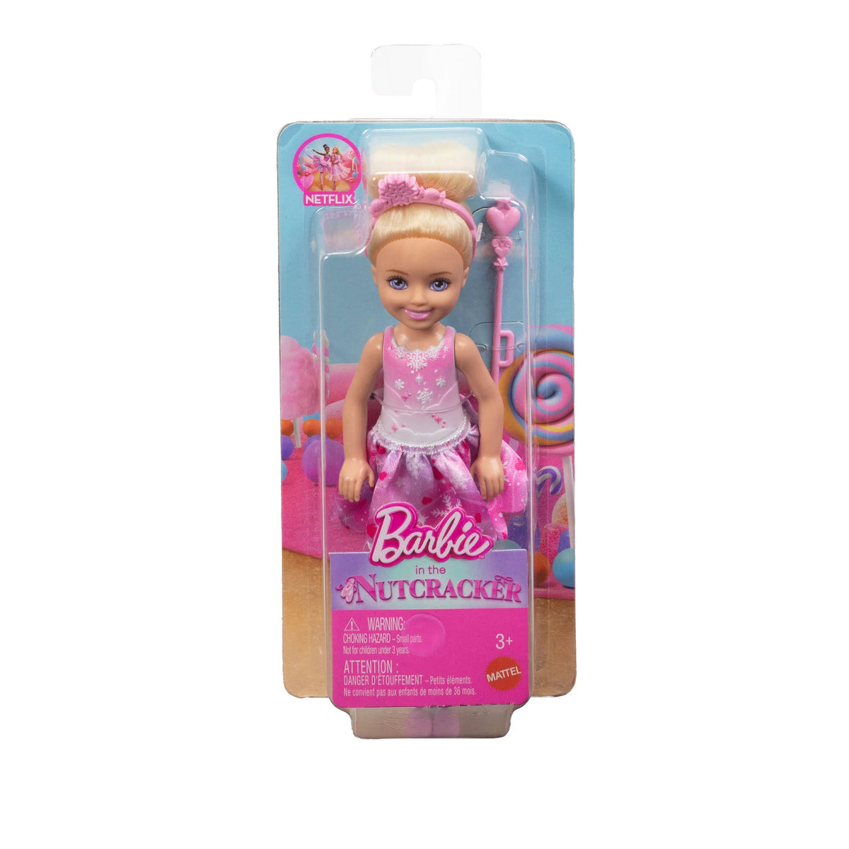 Barbie In The Nutcracker Chelsea Doll - Snow Fairy Blonde