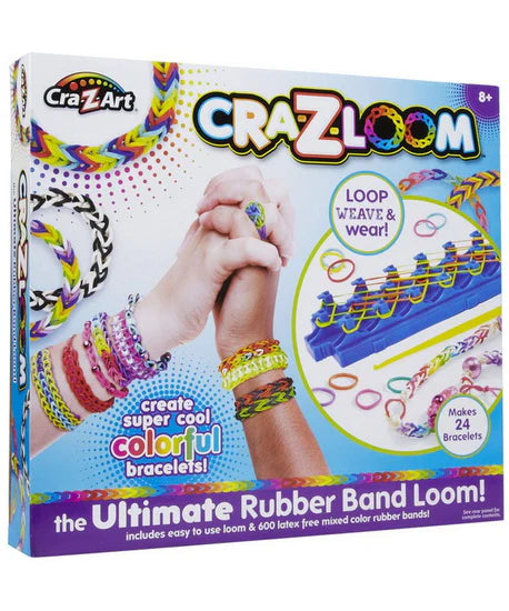 CRA-Z-ART Cra-Z-Loom The Ultimate Rubber Band Loom Asstd