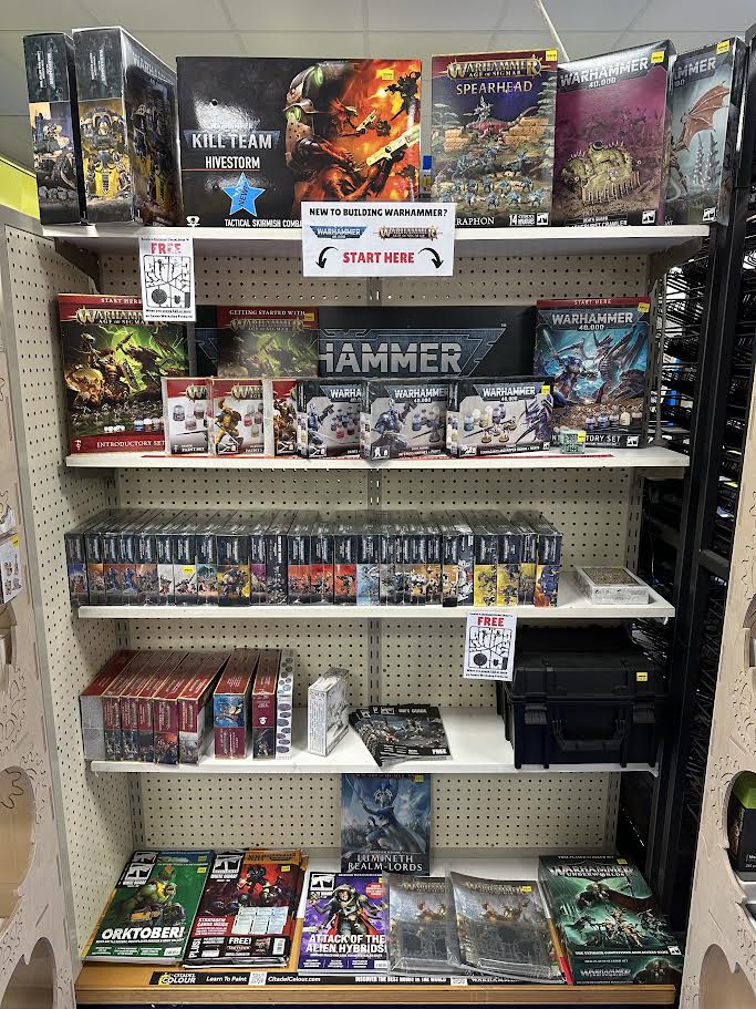 Warhammer large range of models, Paints &amp; Accessories in stock