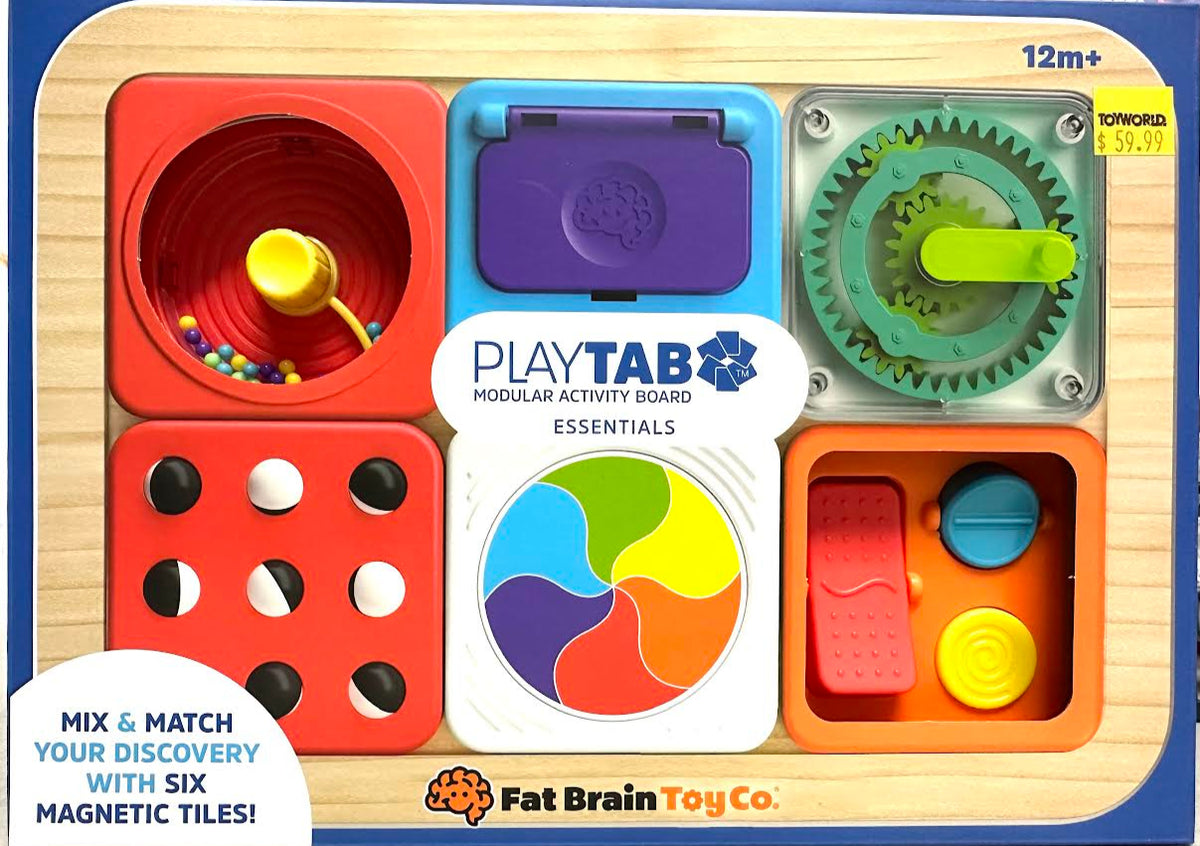Fat Brain Essentials Play Tab Board and Activities