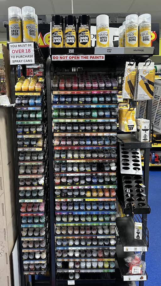 Warhammer large range of models, Paints &amp; Accessories in stock
