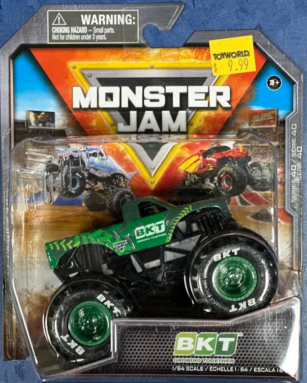 Monster Jam 1/64 Vehicles Series 40 BKT Growing Together
