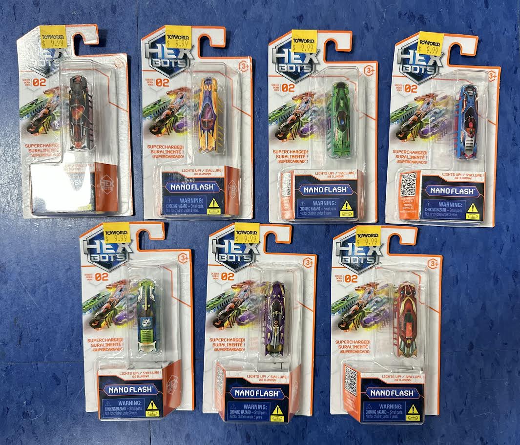 Hex Bot Flash Nano Assorted battery included