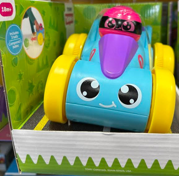 Tomy Toomies Pop &amp; Go Racer Blue