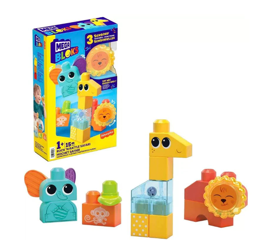 Mega Bloks Rock N Rattle Safari