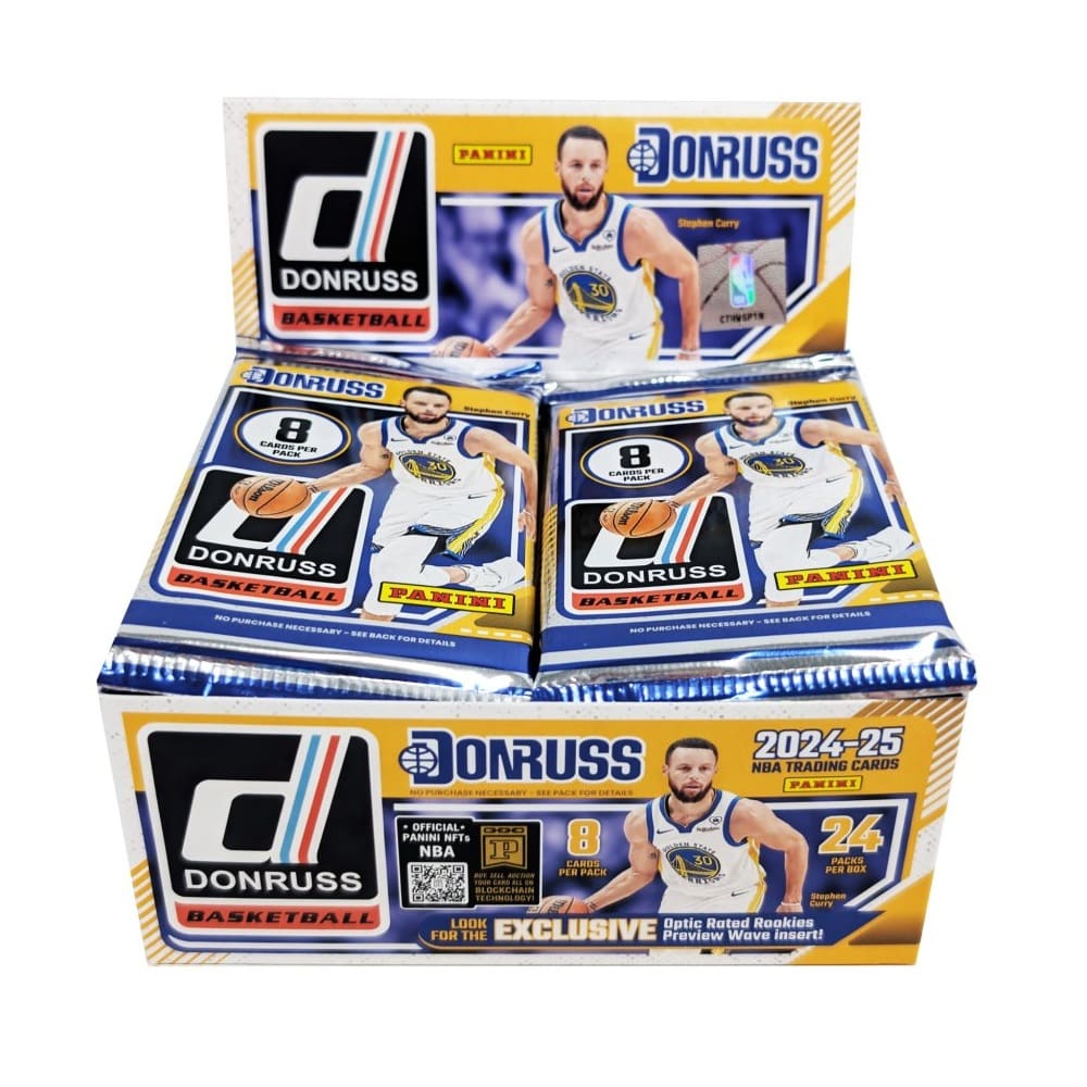 Donruss 2024 - 2025 Basketball Retail Pack 8 Cards