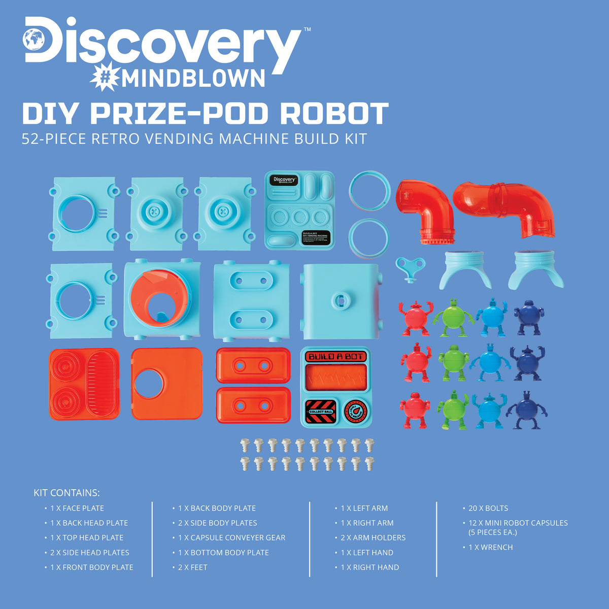 Discovery Mindblown DIY Prize -Pod Robot Vending Machine Kit