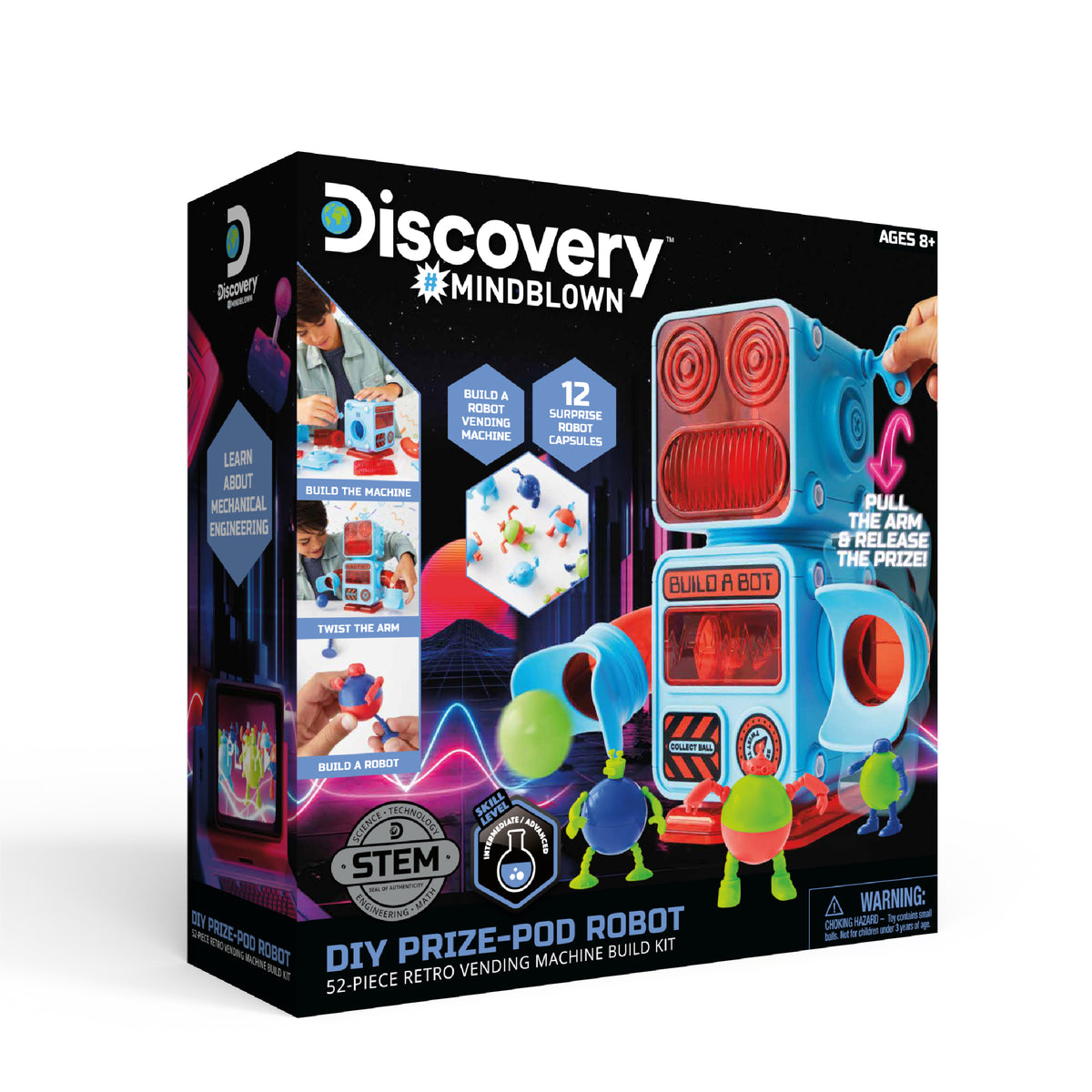 Discovery Mindblown DIY Prize -Pod Robot Vending Machine Kit