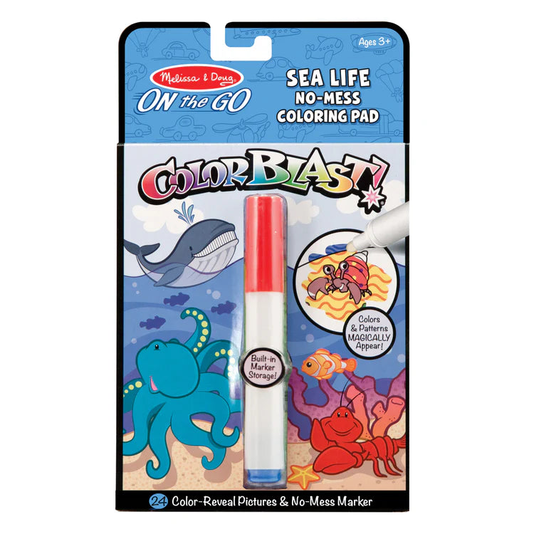 M&D5358 On The Go Colour Blast Sea Life