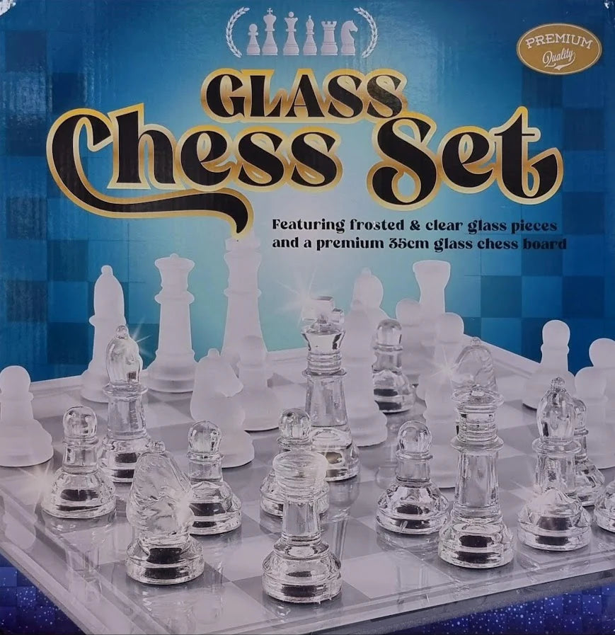 Glass Chess Set