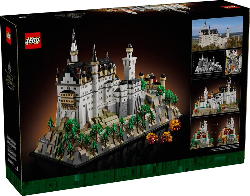 Lego 21063 Architechture Neuschwanstein Castle