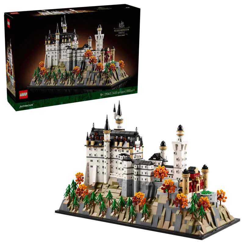 Lego 21063 Architechture Neuschwanstein Castle