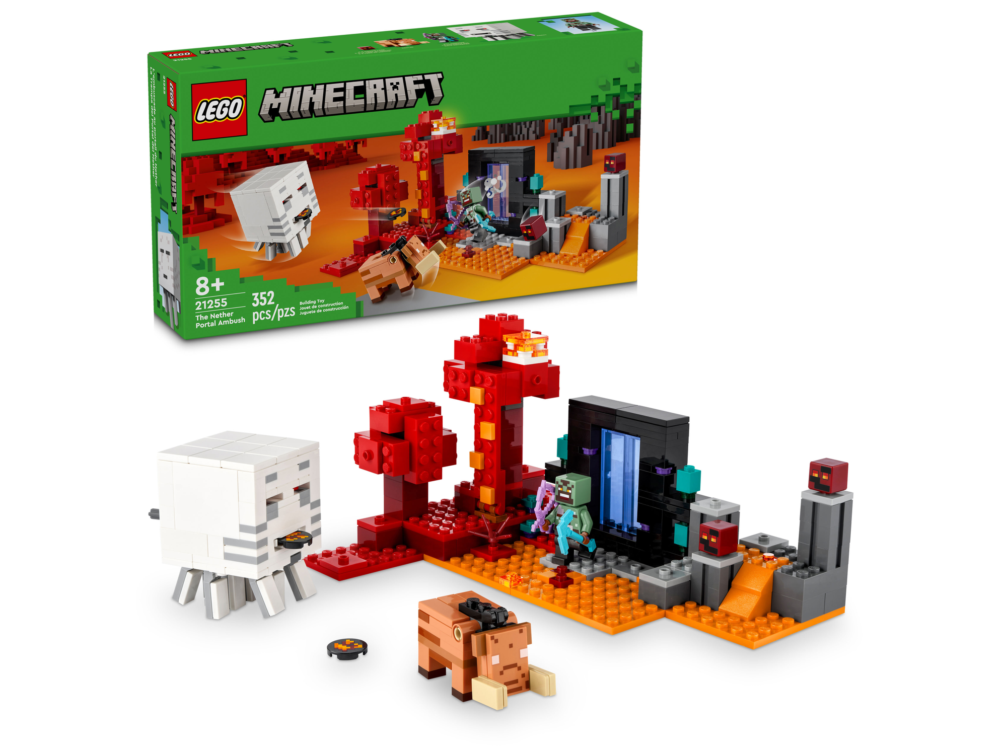 Lego 21255 Minecraft The Nether Portal Ambush