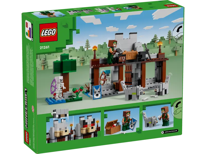Lego 21261 Minecraft The Wolf Stronghold