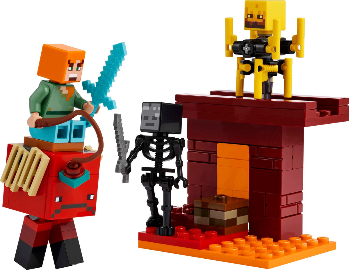 Lego 21266 Minecraft The Nether Lava Battle