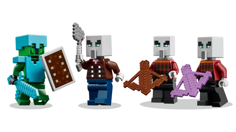 Lego 21267 Minecraft The Illager Desert Patrol