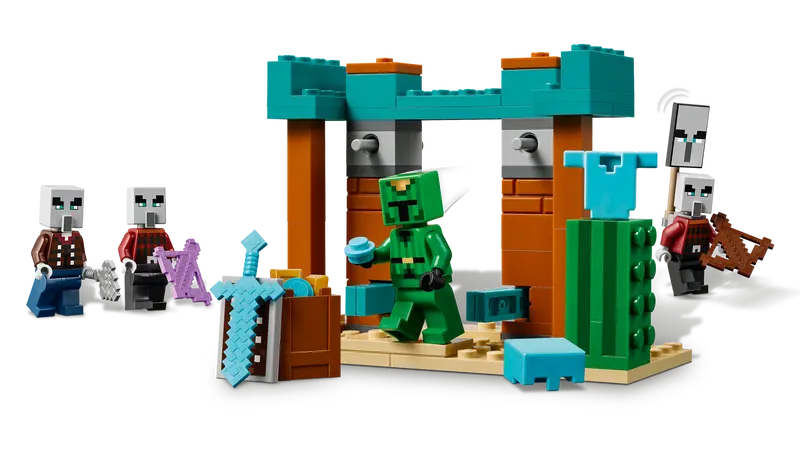 Lego 21267 Minecraft The Illager Desert Patrol