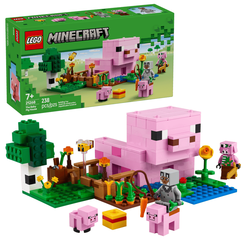 Lego 21268 Minecraft The Baby Pig House