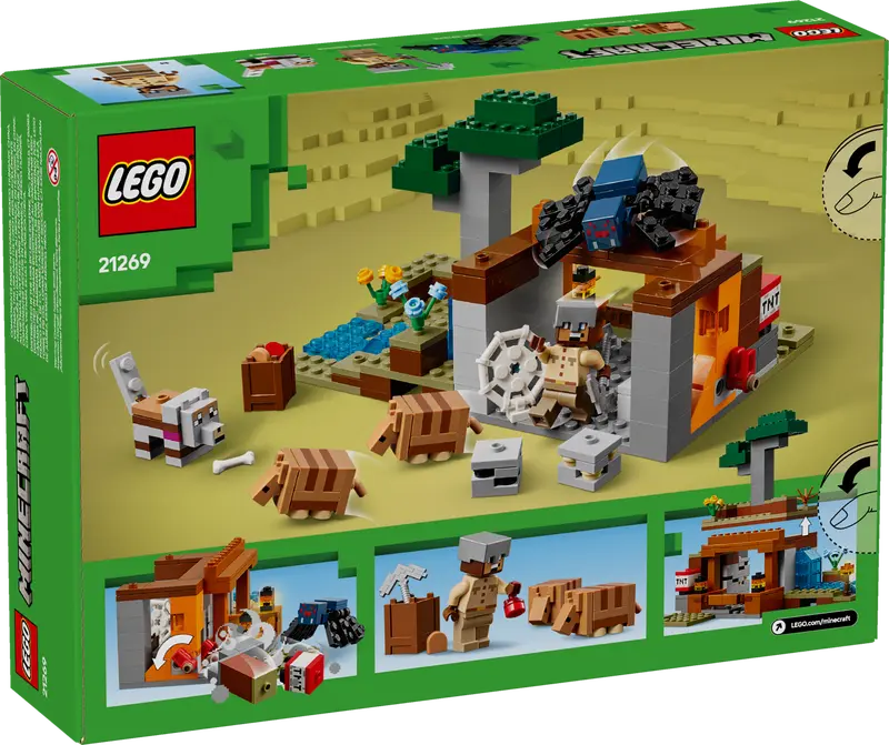 Lego 21269 Minecraft The Armadillo Mine Expedition