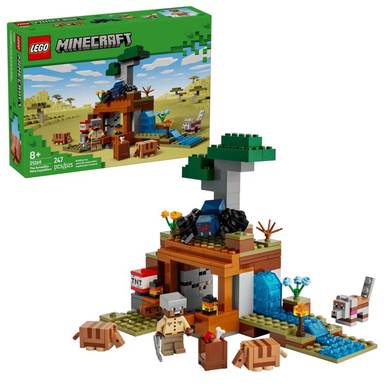 Lego 21269 Minecraft The Armadillo Mine Expedition