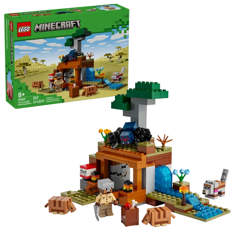 Lego 21269 Minecraft The Armadillo Mine Expedition