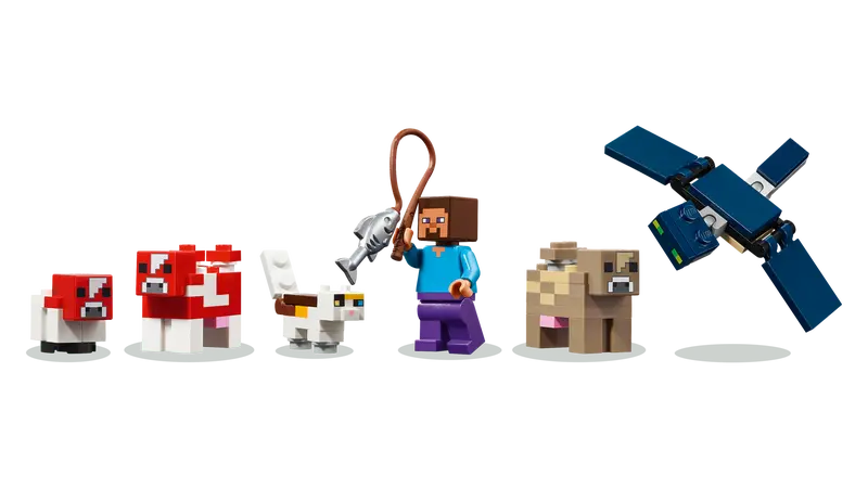 Lego 21270 Minecraft The Mooshroom House