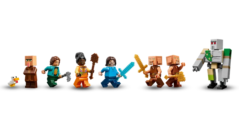 Lego 21273 Minecraft Movie The Ghast Balloon Village Attack