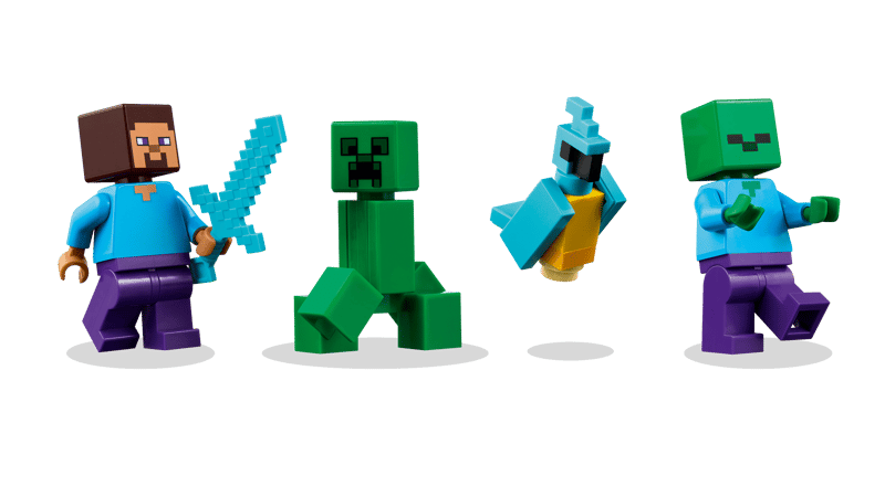 Lego 21275 Minecraft The TNT Jungle House