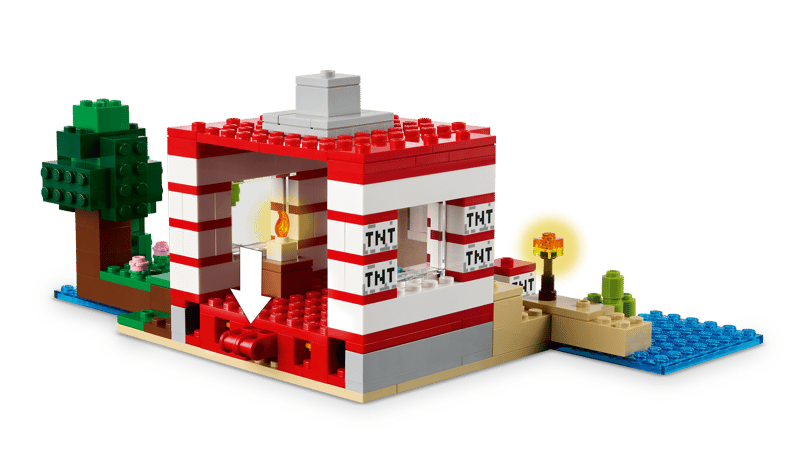 Lego 21275 Minecraft The TNT Jungle House