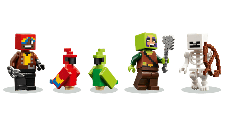 Lego 21282 Minecraft The Parrot Houses