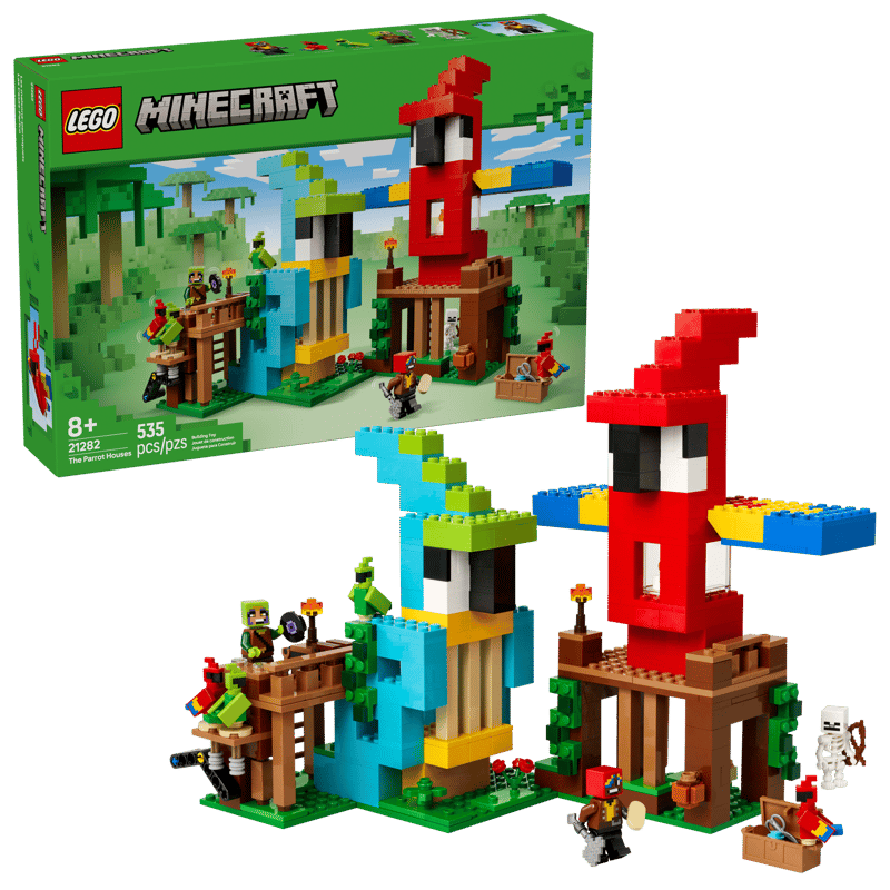 Lego 21282 Minecraft The Parrot Houses