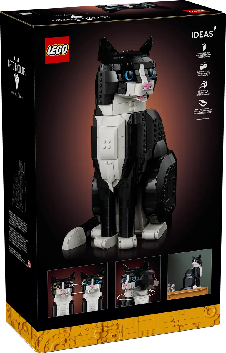 Lego 21349 Ideas Tuxedo Cat