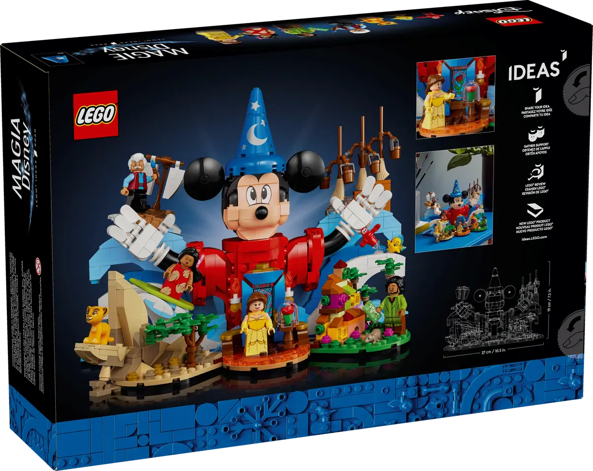 Lego 21352 Ideas HTF Magic of Disney