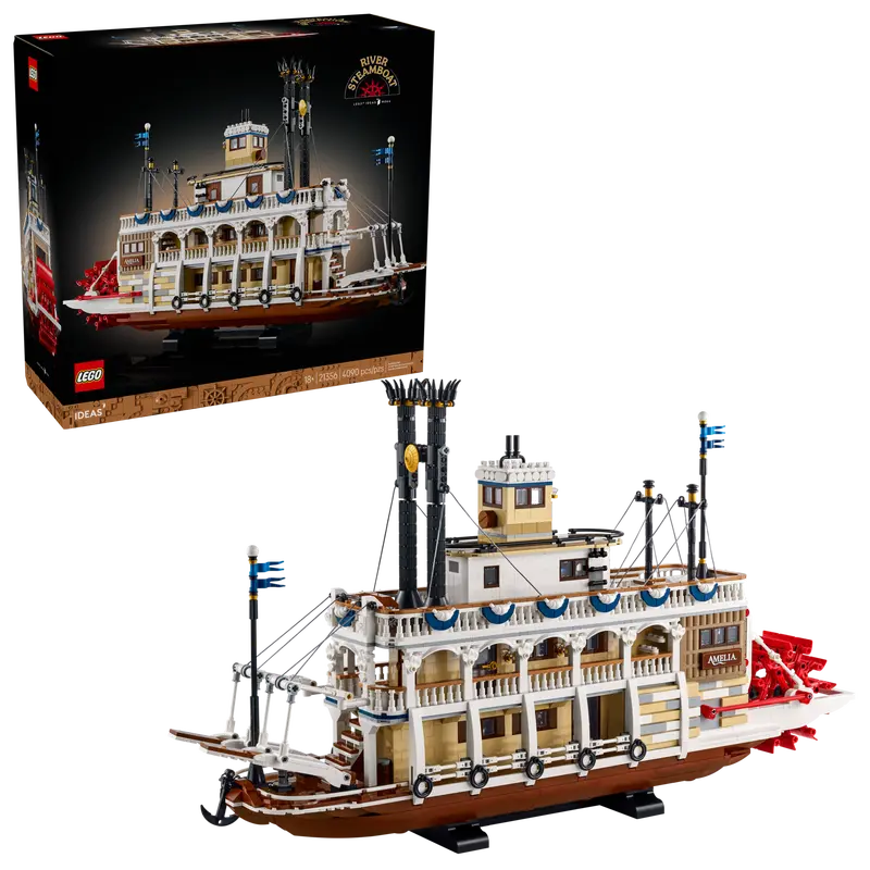 Lego Ideas 21356 River Steamboat