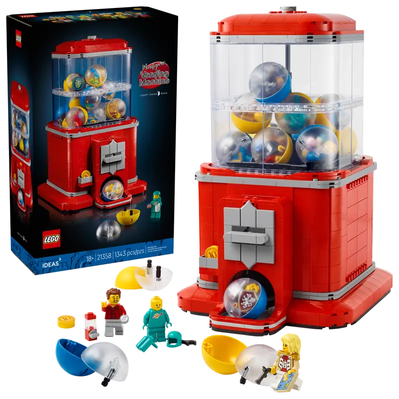 Lego 21358 Minifigure Gumball Vending Machine